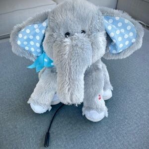 Switch Adapted Singing Elephant Stuffed Toy